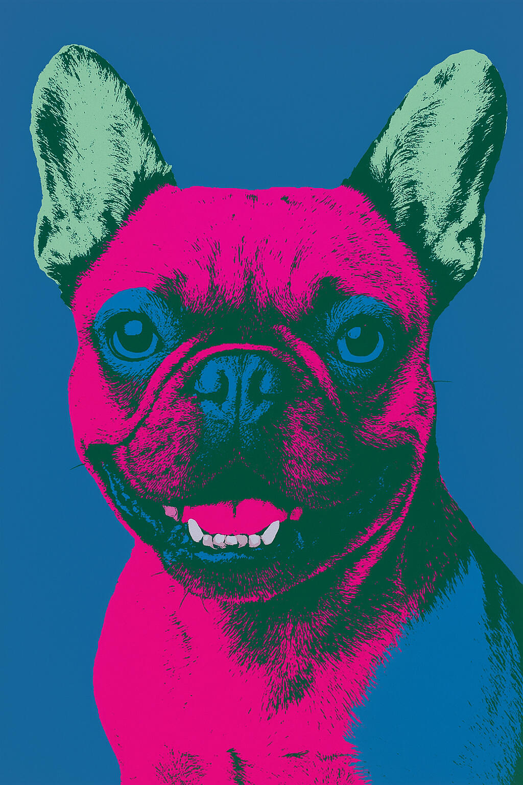 French Bulldog Painting - French Mary by DK Bulldogs